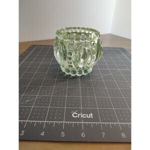 Vintage Bubble Boopie Light Green Candle Holder Votive